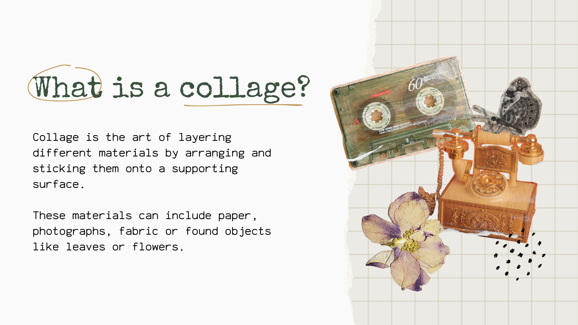 The Art of Collage Presentation