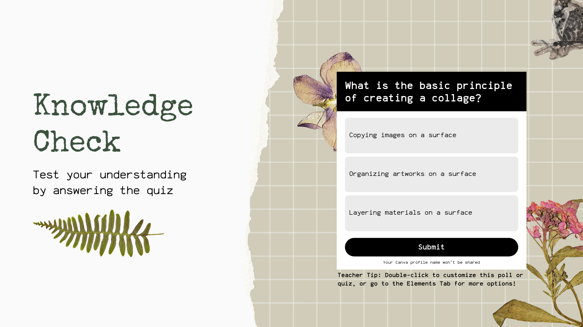 The Art of Collage Presentation