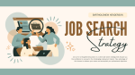 Tosca and Brown Minimalist Illustrated Job Search Strategy Presentation