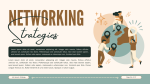 Tosca and Brown Minimalist Illustrated Job Search Strategy Presentation